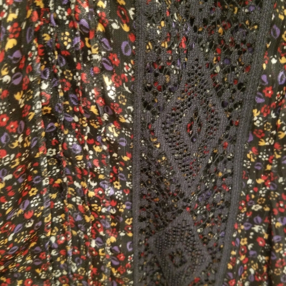 Derek Lam 10 Crosby Floral Long Sleeve Shift - Picture 4 of 4